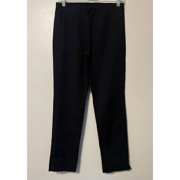 J Jill Pants Women’s Size 4 Blue Essential Stretch Cotton Ankle Career Capsule - Picture 1 of 11